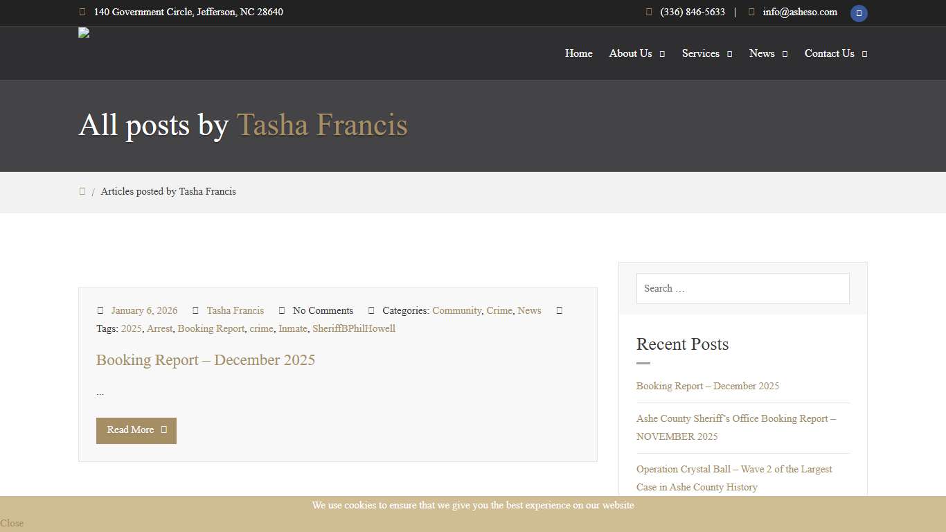 Booking Report - December 2025